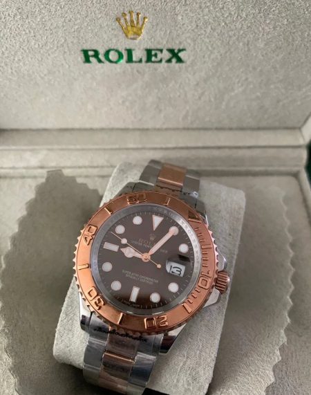 Replica Rolex Yacht-Master 116621 (Chocolate) - Afbeelding 2