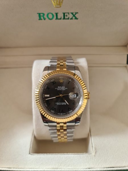 Replica Rolex DateJust 41 - 126333 - Wimbeldon wijzerplaat (Jubilee band)