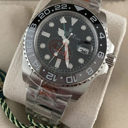 Rolex Gmt-master ll (40mm) 126710GRNR “2024” Grijs/zwart Oyster Nieuwste!