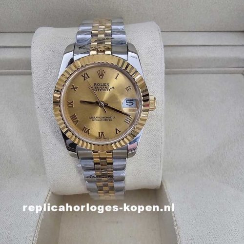 Rolex Datejust 31 Staal Geelgoud- 278273
gouden wijzerplaat Jubilee