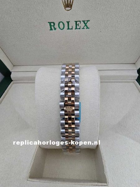 Rolex datejust 31 Staal Roségoud - 278271 grijs wijzerplaat jubilee band