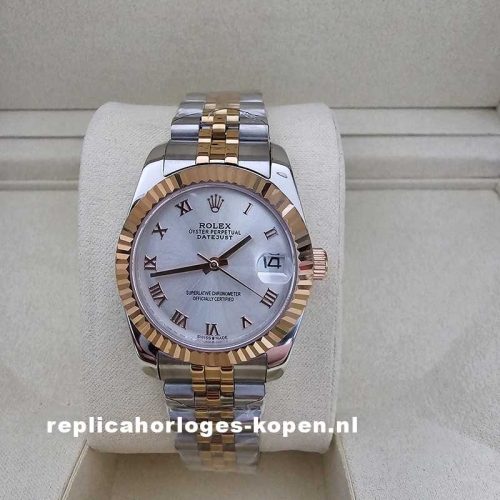 Rolex datejust 31 Staal Roségoud - 278271 grijs wijzerplaat jubilee band