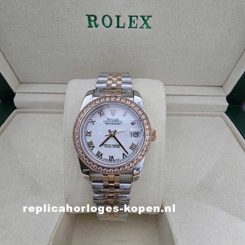 Rolex Datejust 31 mm staal roségoud  diamond 279381RBR