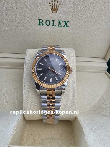 Rolex Datejust datejust 31 Staal  Rosé goud - 278271 grijs wijzerplaat jubilee band