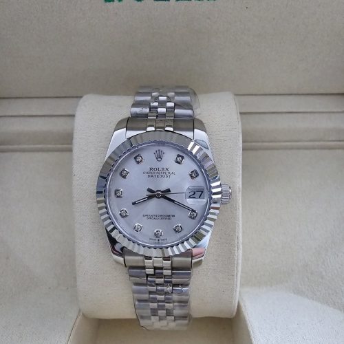 Rolex Datejust 31 Staal  diamond 278274