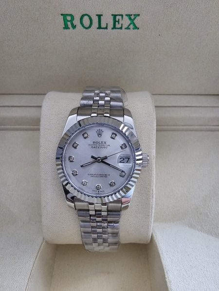 Rolex Datejust 31 Staal  diamond 278274