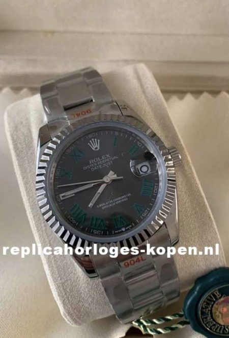 Rolex Datejust 36
Oyster, 36 mm, Wimbeldon Oystersteel
Referentie 126234