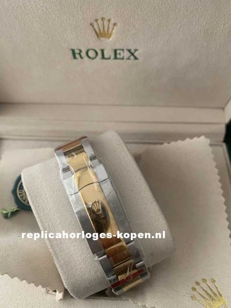 Rolex Datejust 36 mm, Gold Palm 126233 Oyster Band -  two tone - Afbeelding 5