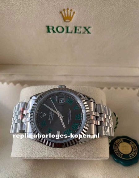 Rolex Datejust 36 mm, Wimbeldon Jubilee 126234 - Afbeelding 4